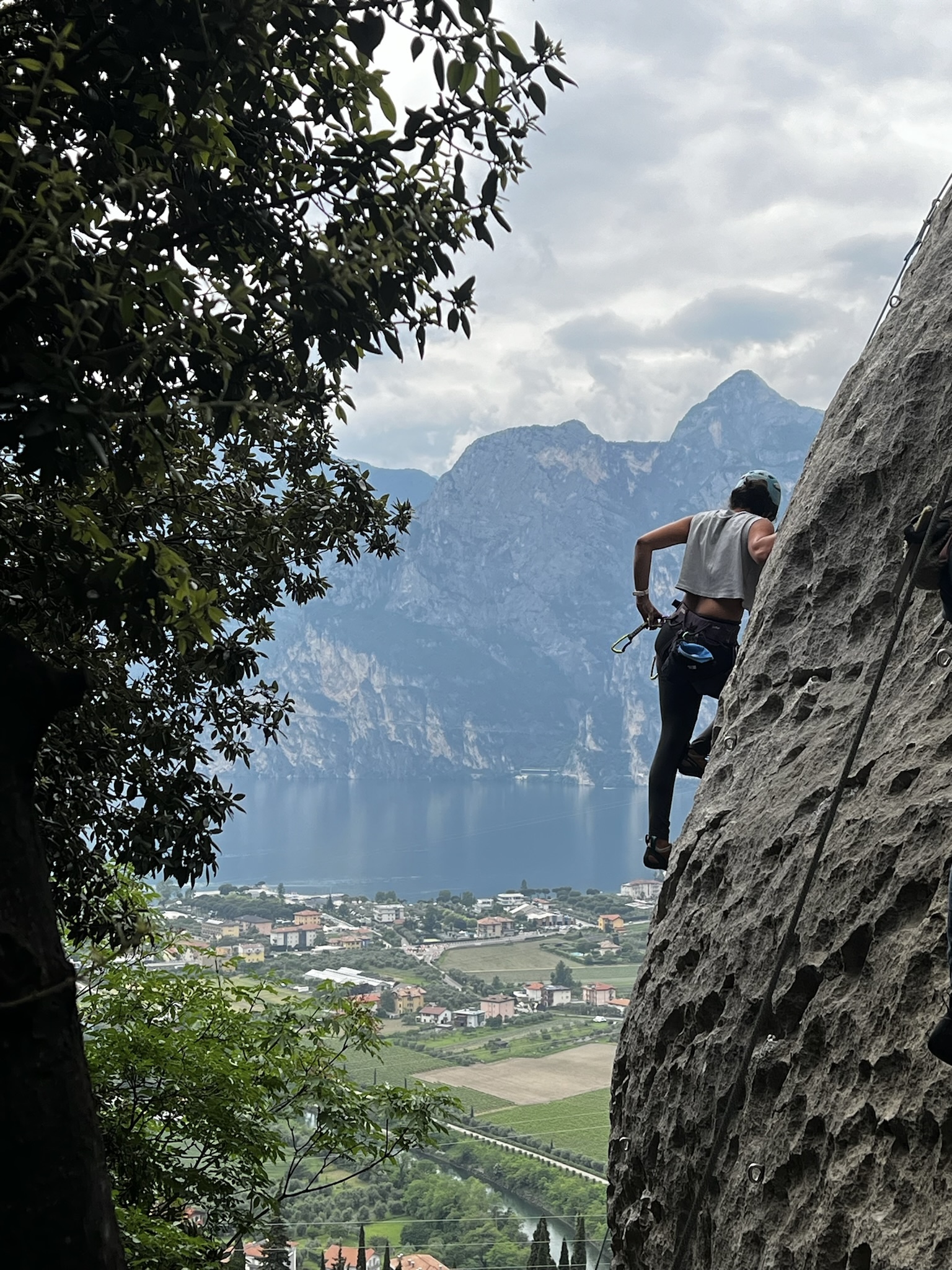 Climbing at Arco